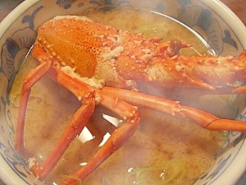 伊勢海老の味噌汁（よか魚ドットコム）